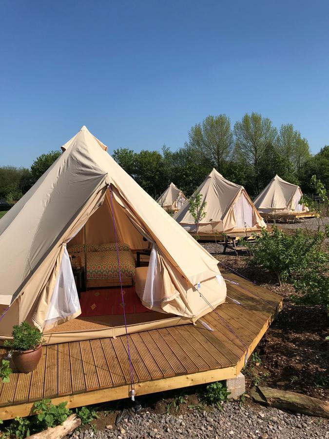 The Holford Arms Chalets And Glamping Hotell Didmarton Eksteriør bilde